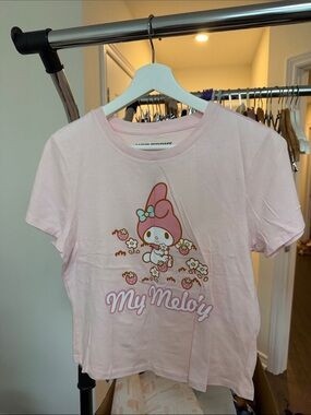 Sanrio My Melody Light Pink Graphic Tee